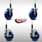 Service Caster 5'' SS Solid Poly Wheel Swivel 3/4'' Expanding Stem Caster Set 2 Brakes, 4PK SCC-SSEX20S514-SPUS-2-TLB-2-34 - alternate 5